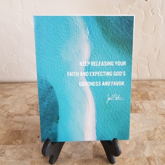 Inspirational sign w/stand NWOT - Picture 2 of 4